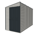 Duramax 4x10 Sidemate Shed Gray with Foundation 36725