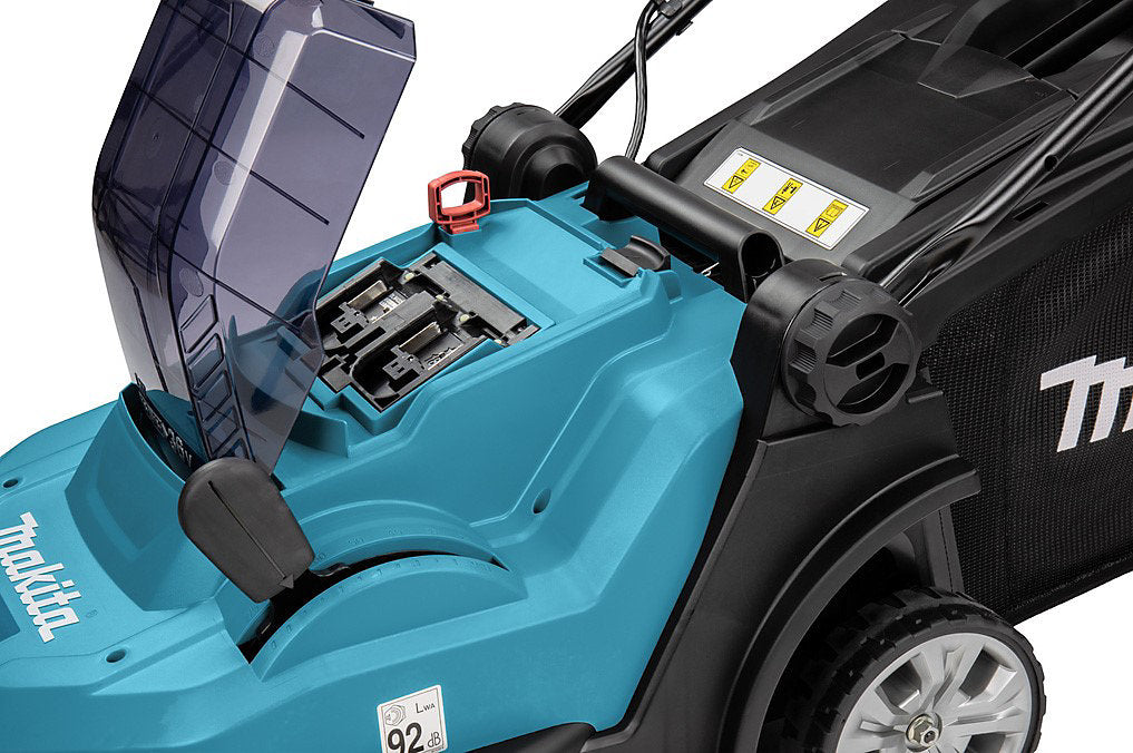 Makita DLM432 Twin 18v / 36v LXT Cordless 43cm Lawn Mower Soft Start 2 x 5AH - view 5