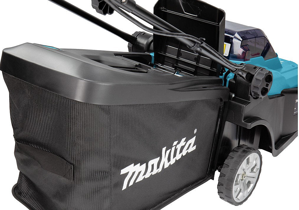Makita DLM432PT2 Twin 18v / 36v LXT Cordless 43cm Lawn Mower + Hedge Trimmer 5AH - view 3