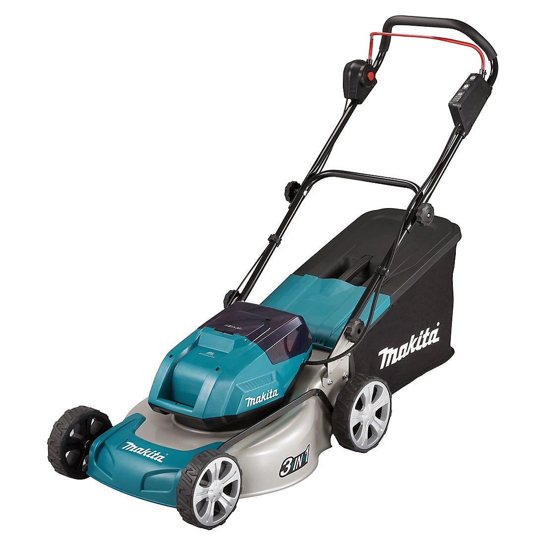 Makita DLM460Z 18v / 36v LXT Cordless Lawn Mower 2 x 6.0ah Battery + Charger - view 5