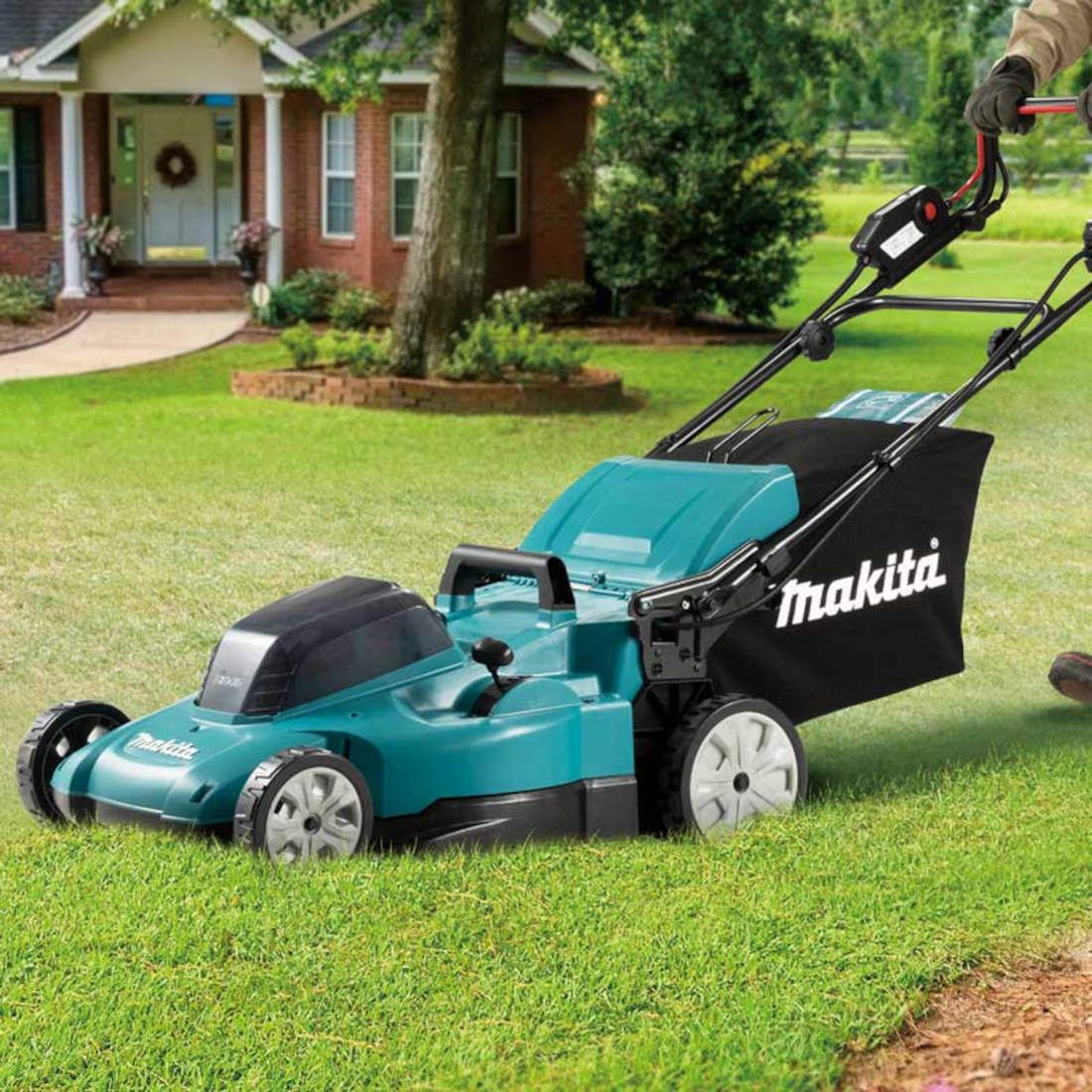 Makita DLM538Z Twin 18v LXT Cordless 36v Lawn Mower 530mm Body Only - view 7