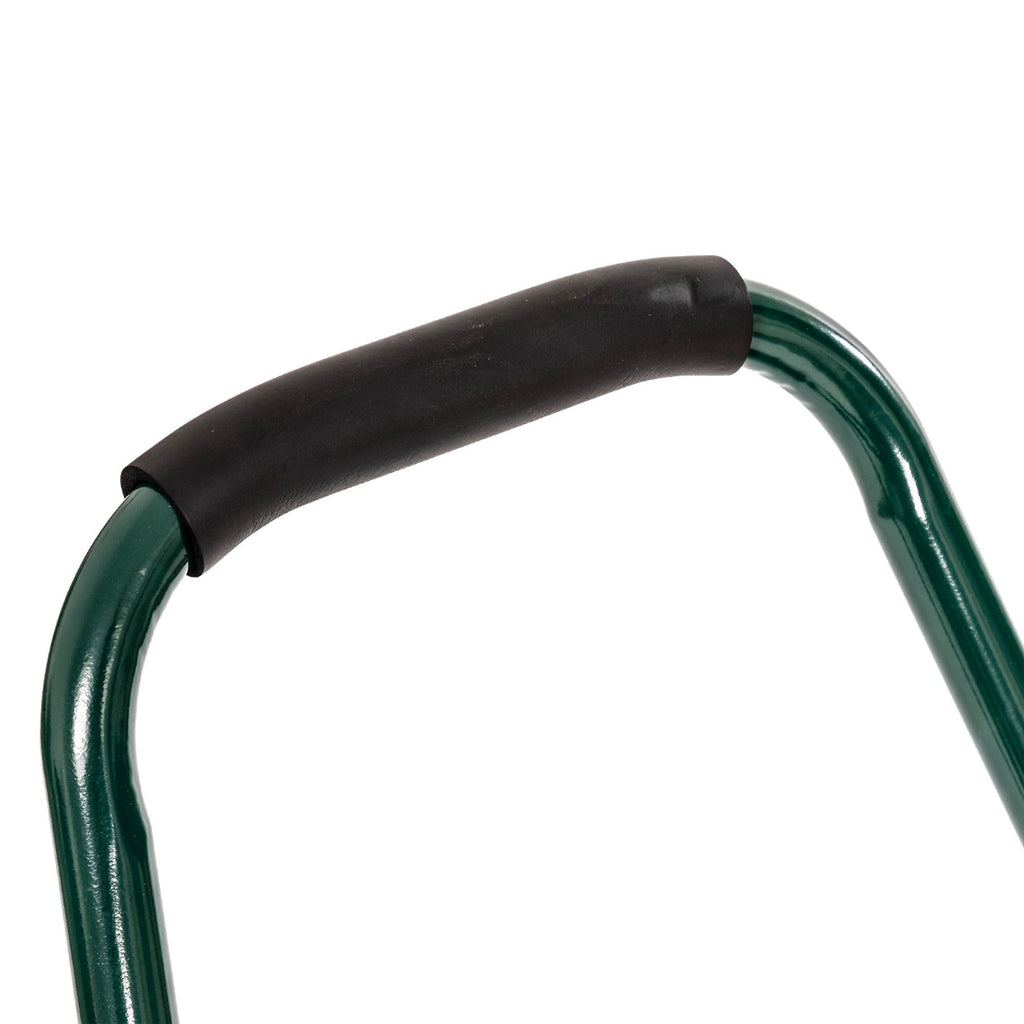 Oypla Galvanised Garden Steel Lawn Roller 30 Litre Drum Scraper Bar & Collapsible Handle Create a Lawn Worthy of a Bowls Green - view 4