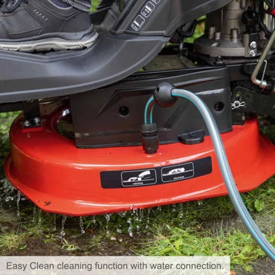 Scheppach MR230-61 Petrol Ride-On Lawn Mower, 61cm Cutting Width, 224cc Engine, 150L Collector - view 11