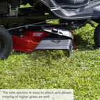 Scheppach MR230-61 Petrol Ride-On Lawn Mower, 61cm Cutting Width, 224cc Engine, 150L Collector - view 4