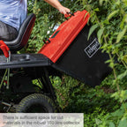 Scheppach MR230-61 Petrol Ride-On Lawn Mower, 61cm Cutting Width, 224cc Engine, 150L Collector - view 7