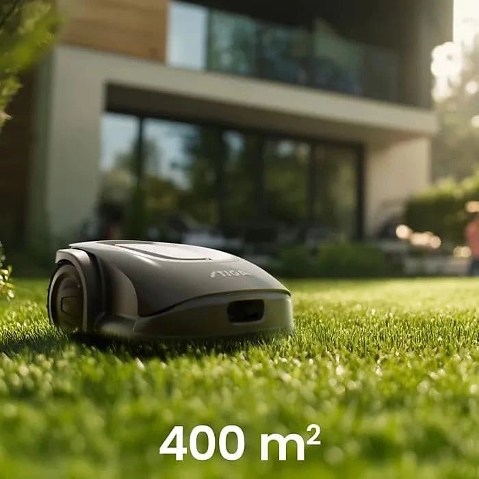 Stiga A4 Automatic Robot Lawn Mower for Gardens to to 400m2 and Two Cutting Zones - view 1