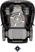 Stiga A4 Automatic Robot Lawn Mower for Gardens to to 400m2 and Two Cutting Zones - view 4