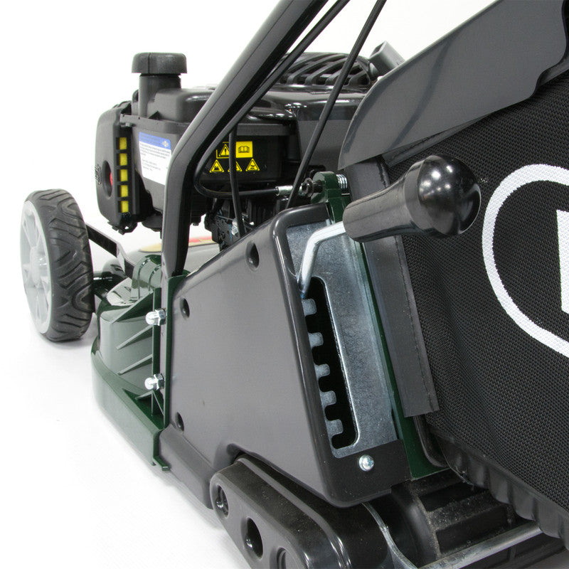 Webb 43cm Self Propelled Rear Roller Petrol Rotary Lawnmower 140cc - view 3