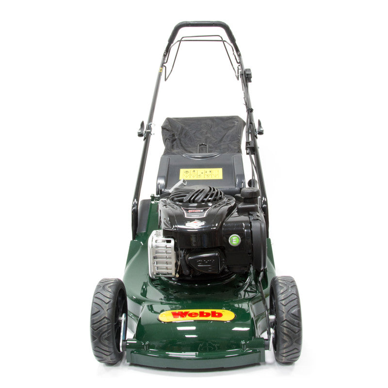 Webb 43cm Self Propelled Rear Roller Petrol Rotary Lawnmower 140cc - view 4