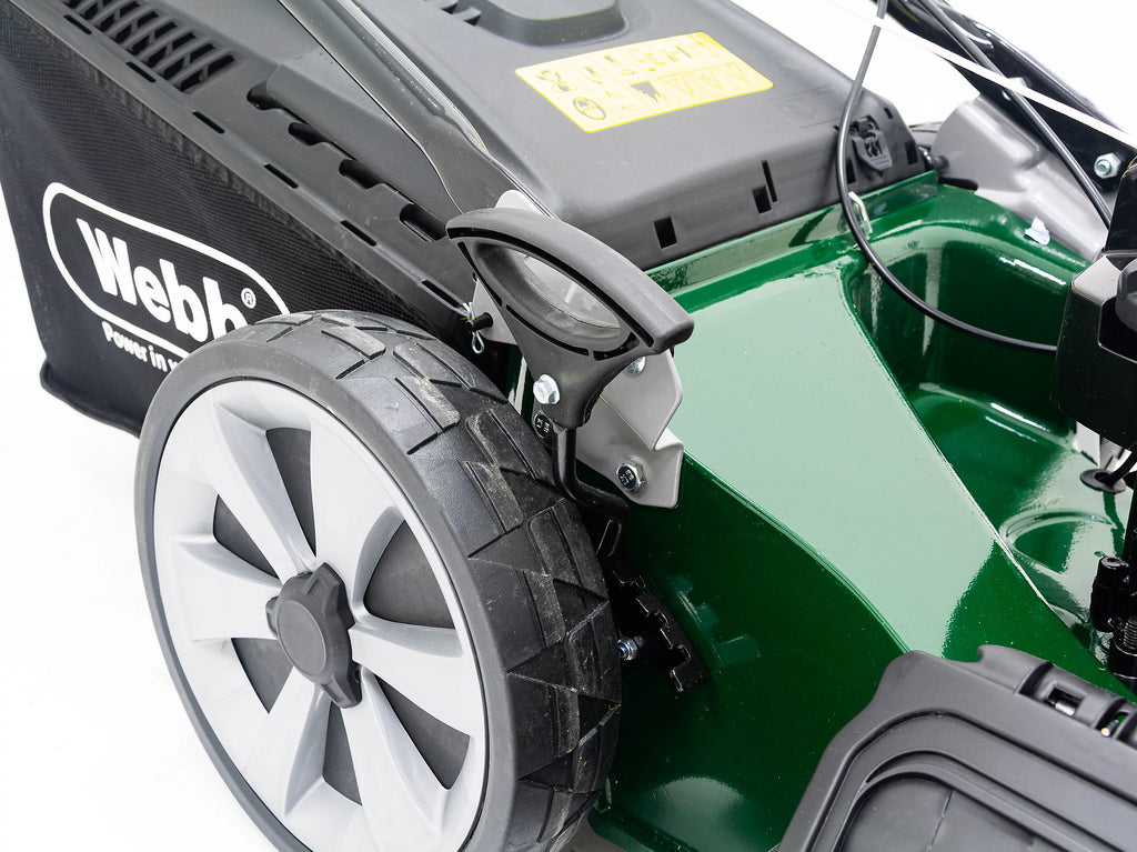 Webb Supreme WER21ALSP 53cm (21″) Petrol Self Aluminium Deck Propelled Rotary Lawnmower - view 6