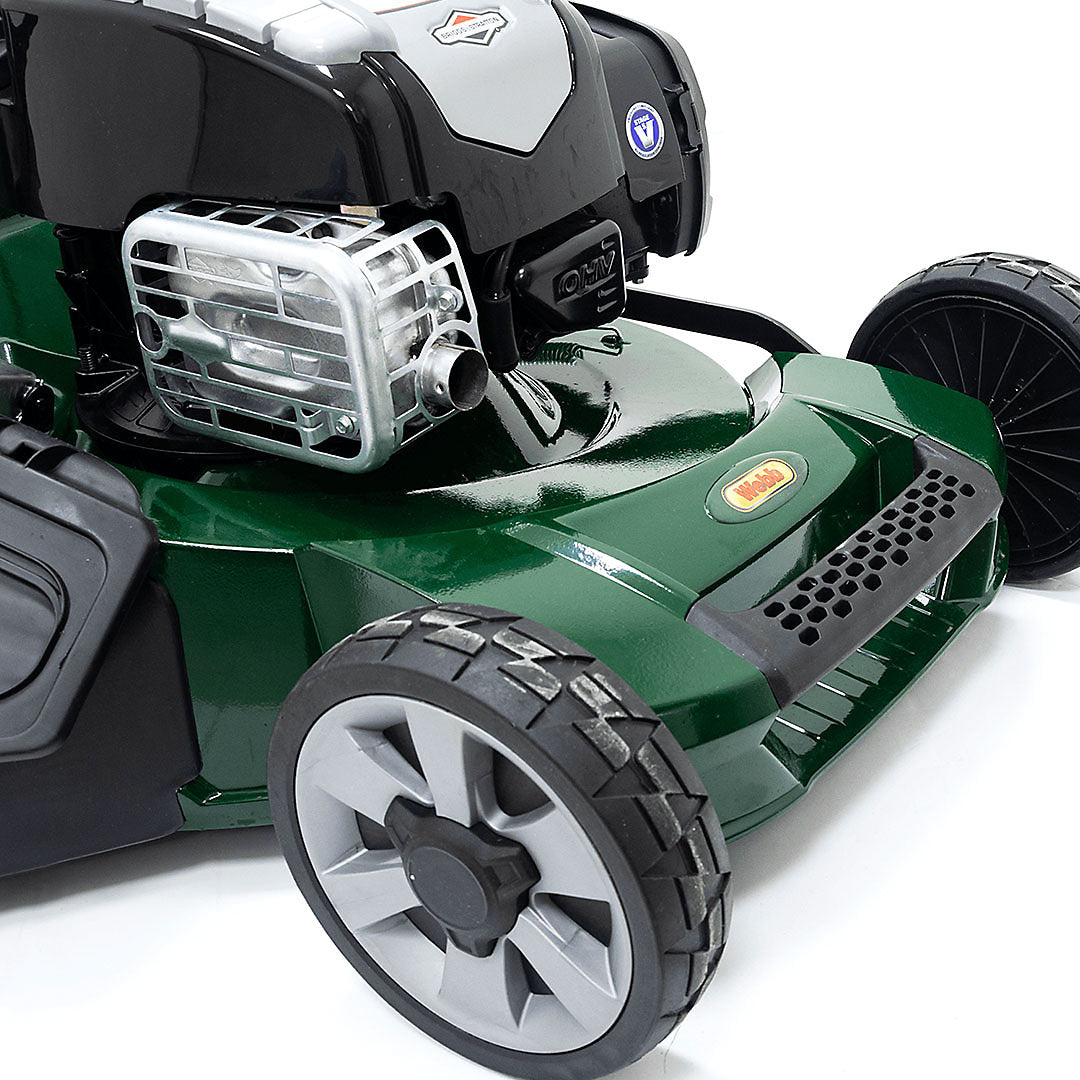 Webb Supreme WER21ALSP 53cm (21″) Petrol Self Aluminium Deck Propelled Rotary Lawnmower - view 9